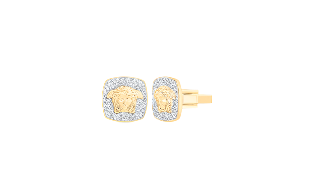 10K Medusa Cuff Link