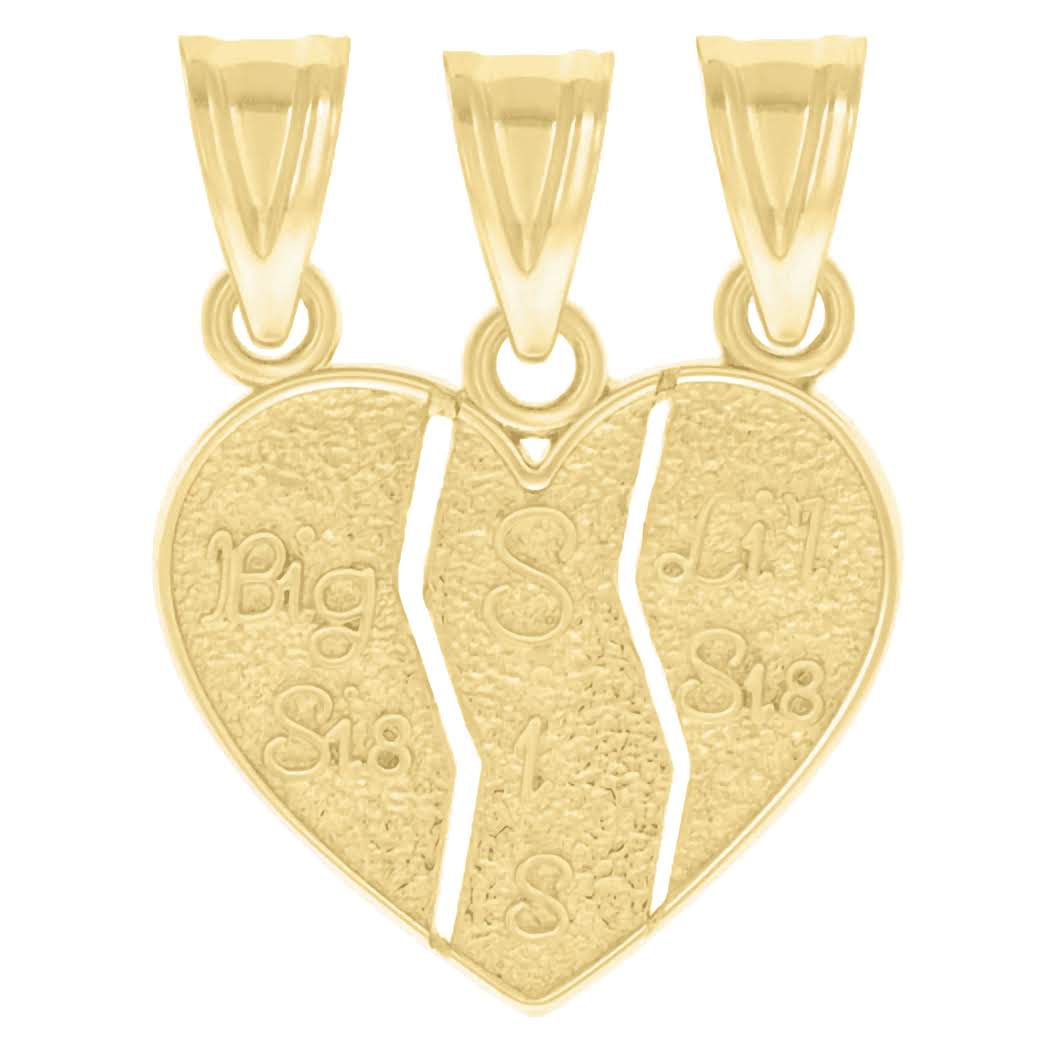 10K Big Sis Lil Sis Charm