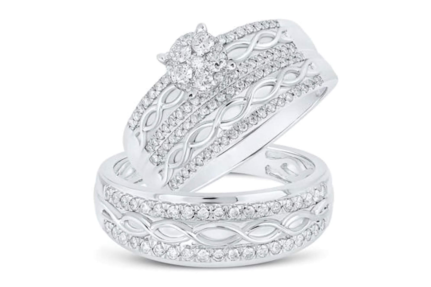 10K Bridal Trio Set
