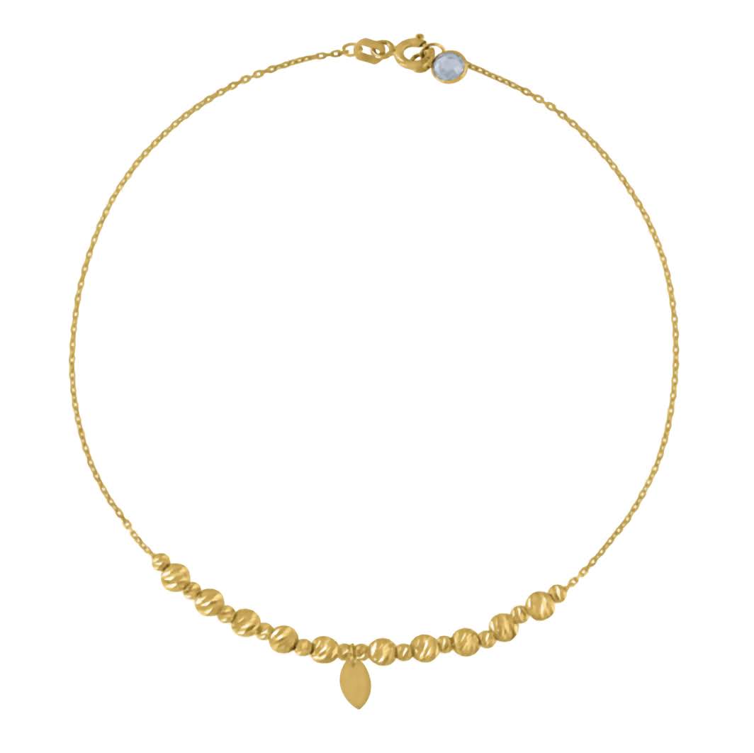 10K Turkish Gold Anklet