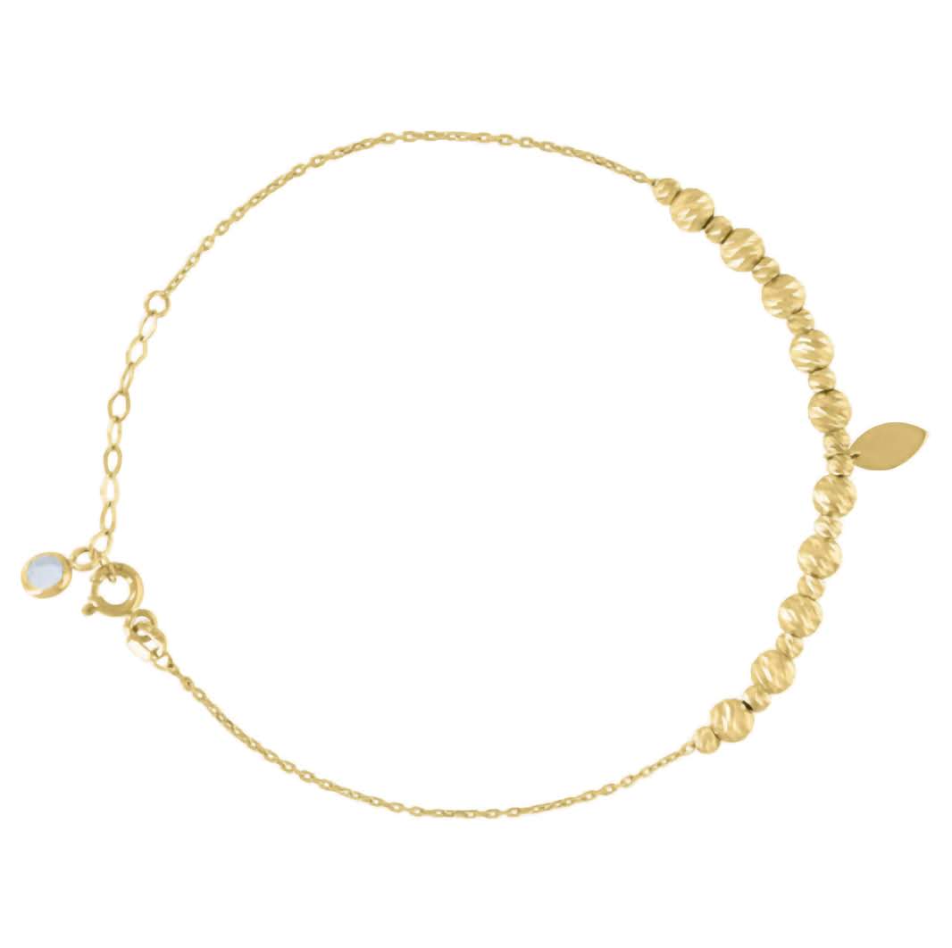 10K Turkish Gold Anklet