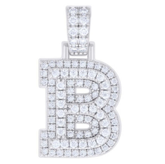 Sterling Silver “B” Initial Charm