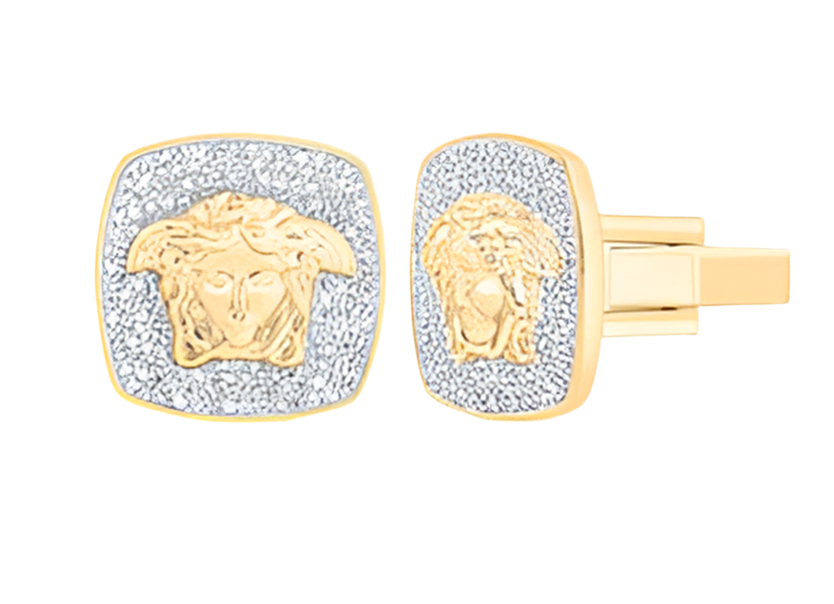 10K Medusa Cuff Link