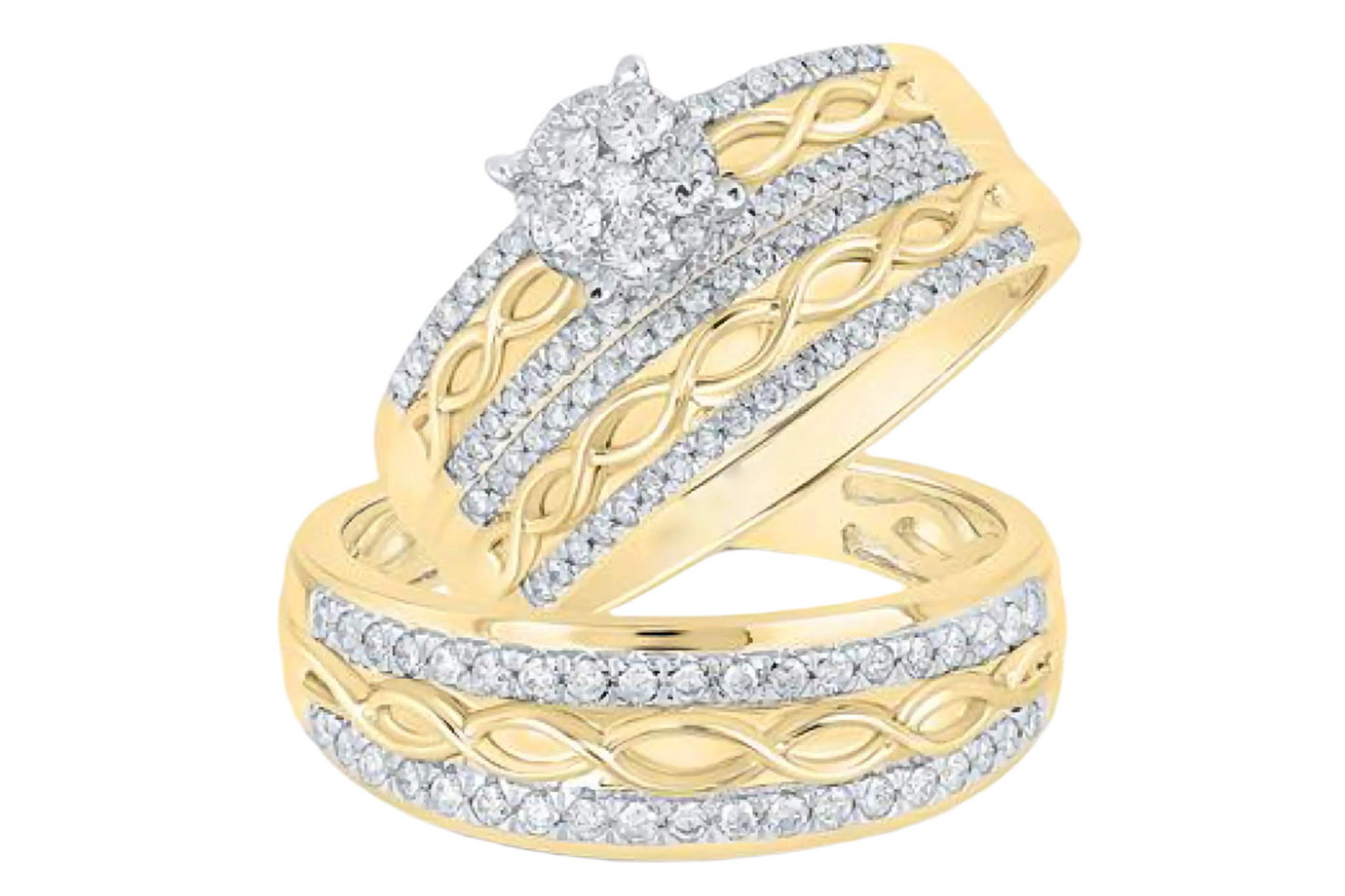 10K Bridal Trio Set