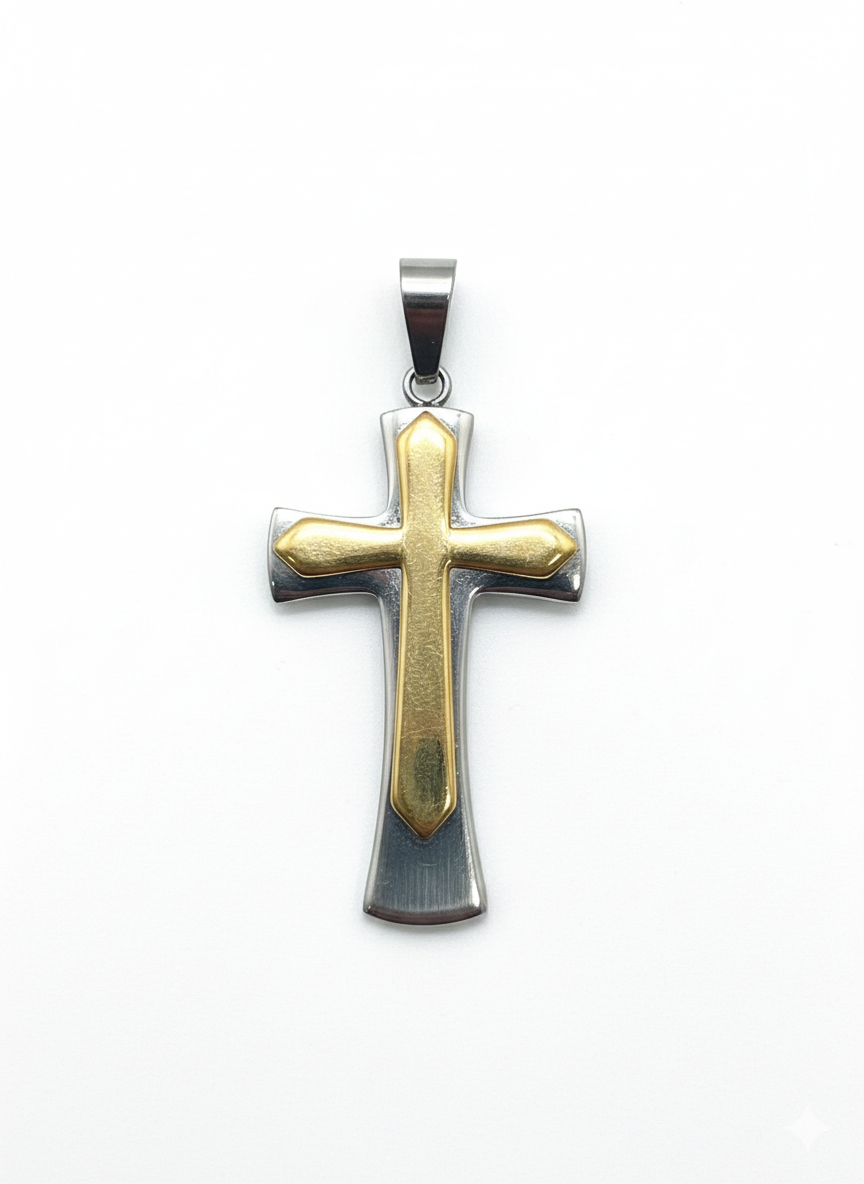 Stainless Steel Cross Pendant