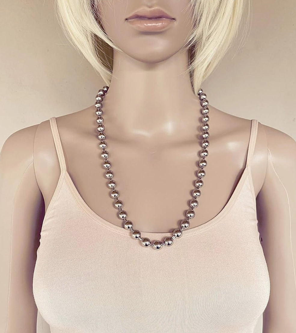 Stainless Steel Beaded 5.4mm Chain