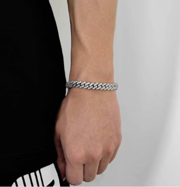 Cuban Tennis Bracelet 8mm