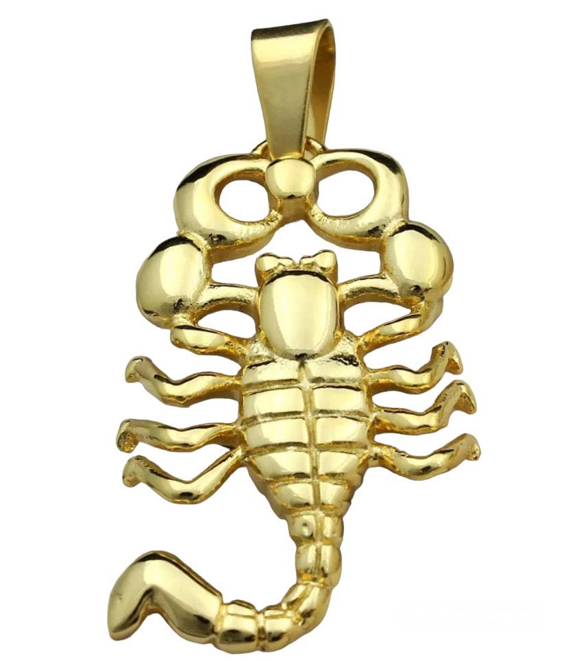 Stainless Steel Scorpion Charm
