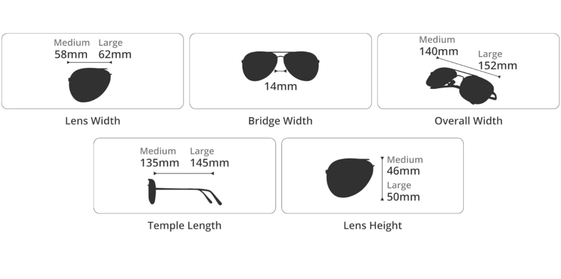Military Aviator Sunglasses Polarized 100% UV protection.