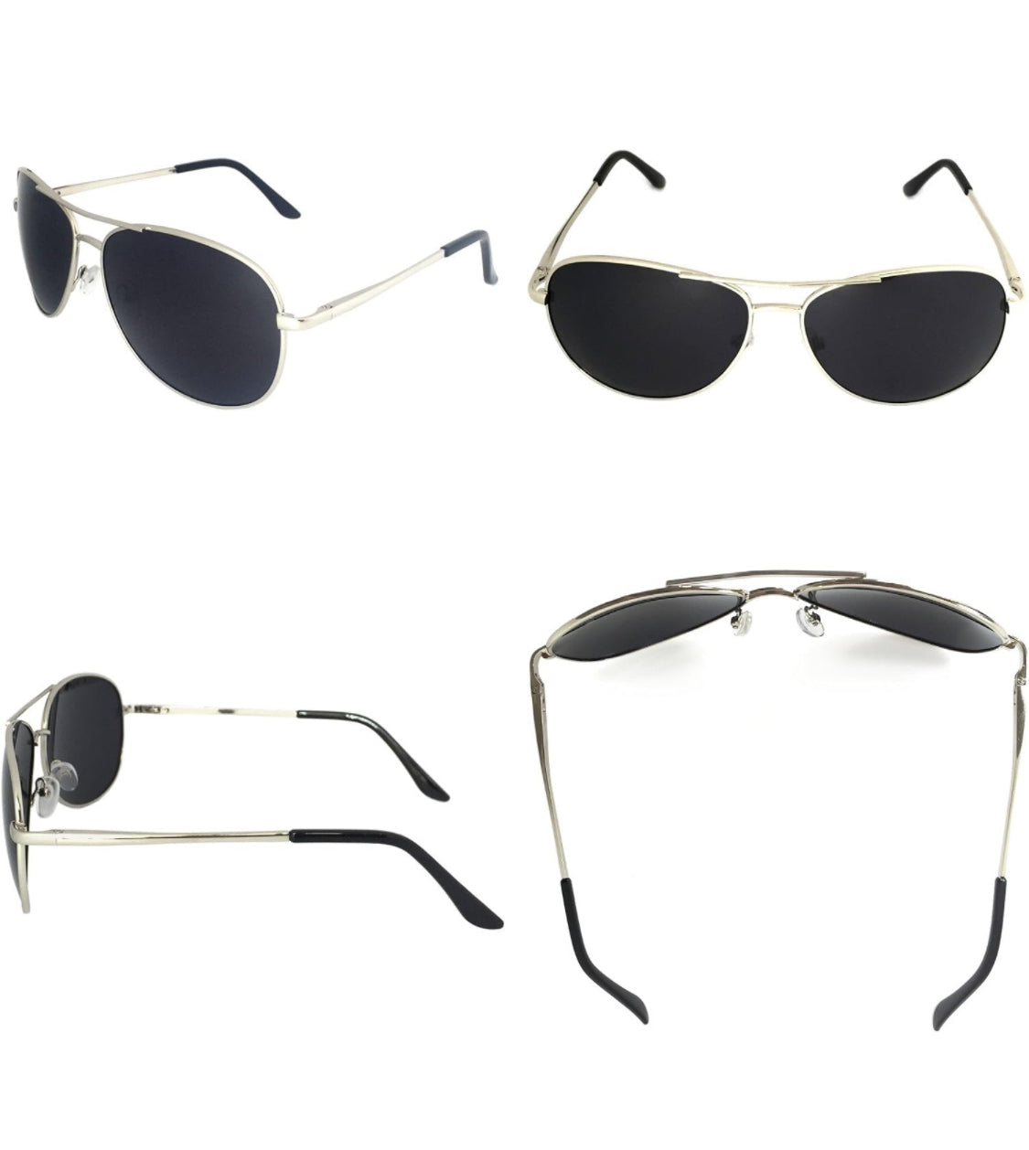 Military Aviator Sunglasses Polarized 100% UV protection.