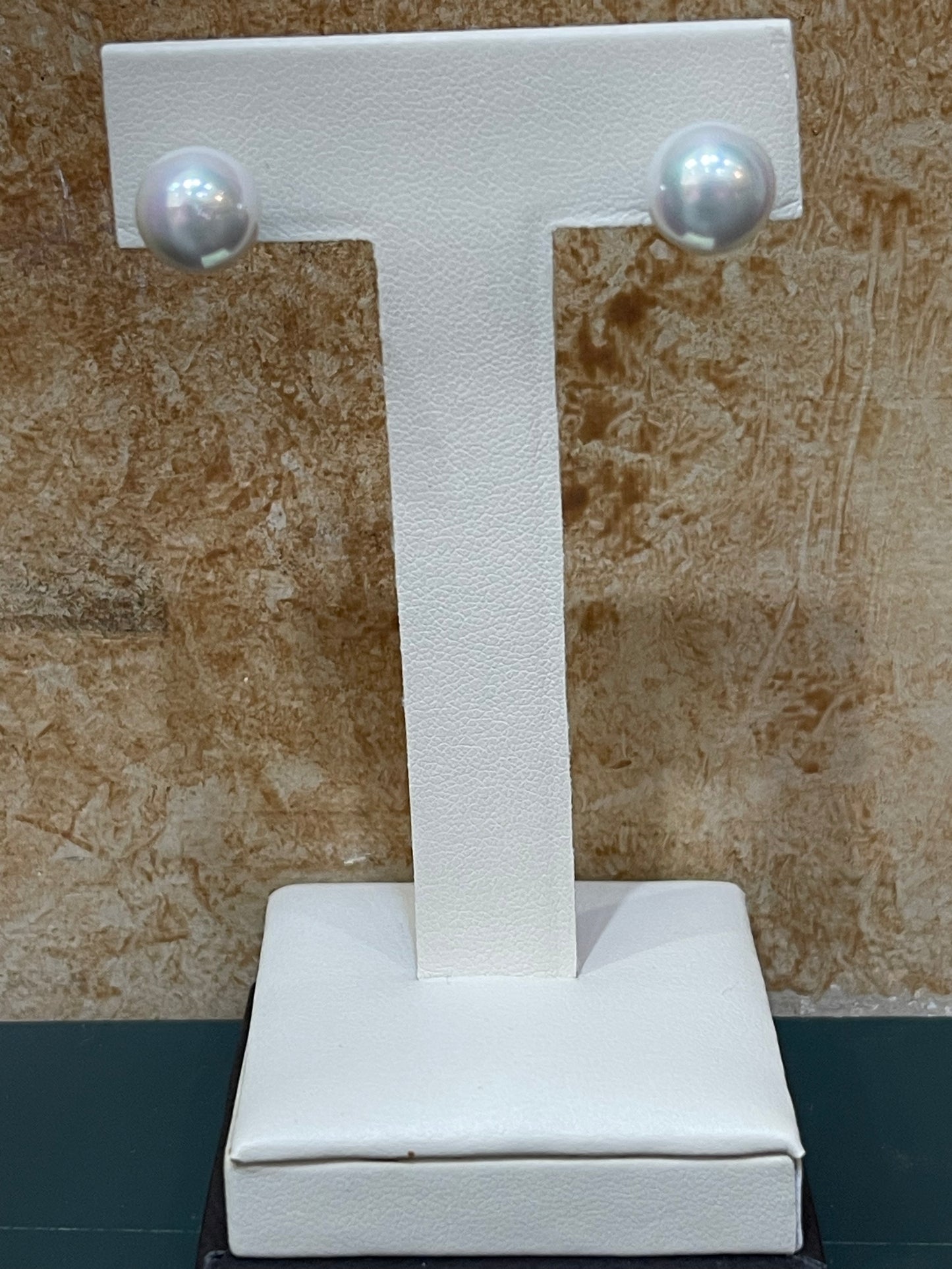 Sterling Silver 925 Reversible Pearl Earrings