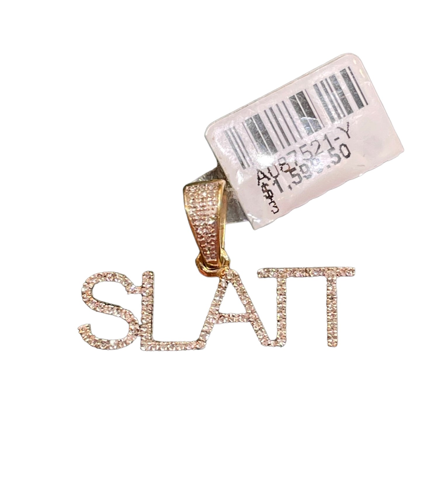 10k SLATT Diamond Charm