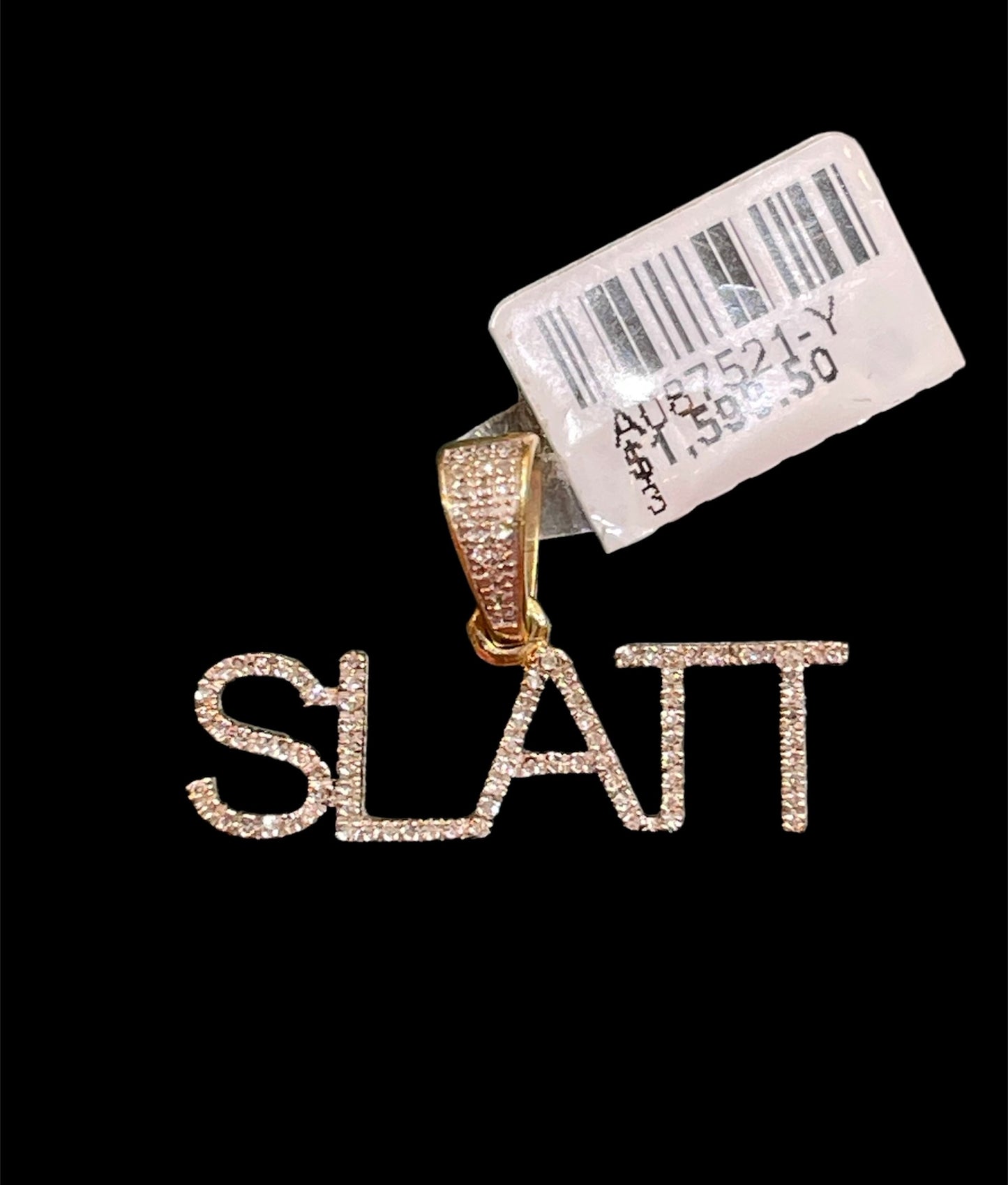 10k SLATT Diamond Charm