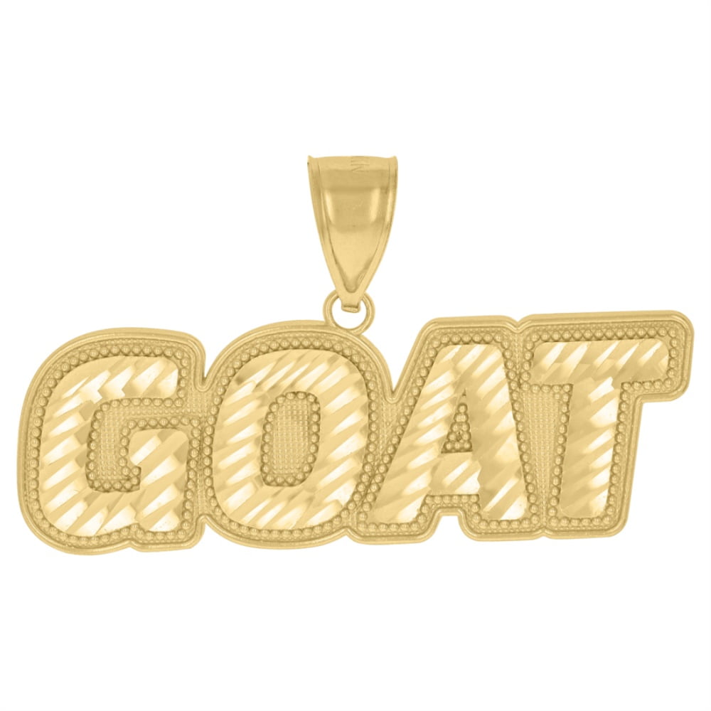 10K Yellow Gold GOAT Charm