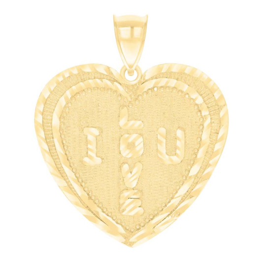 10K I love U Charm