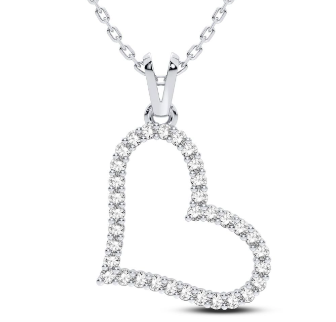 14K Heart Pendant