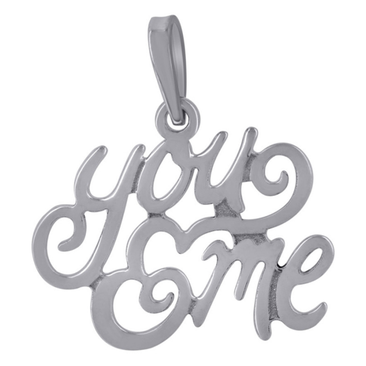 Sterling Silver You Love Me Charm
