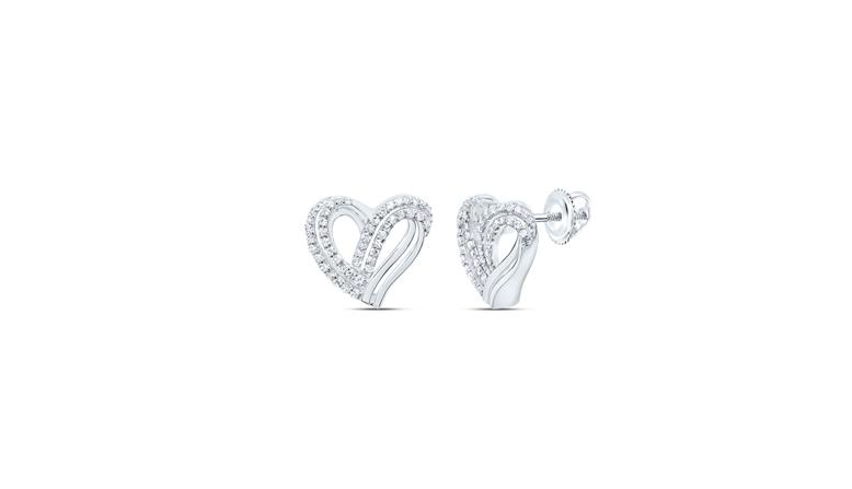 10k Gold 1/3 Cttw Diamond Gift Earrings