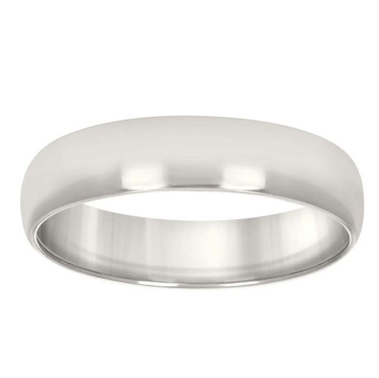 Sterling Silver Unisex 6mm Comfort Fit Band