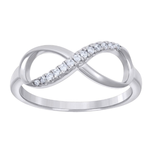 Sterling Silver Infinity Ring