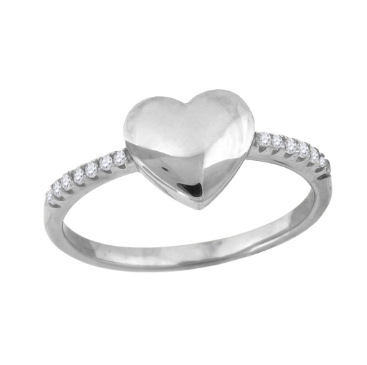 Sterling Silver Heart Ring