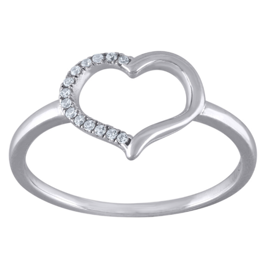 Sterling Silver Heart Ring