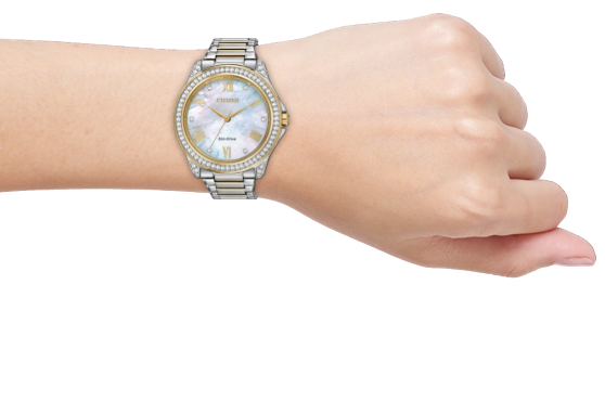 Ladies Citizen Diamond Watch Eco-Drive