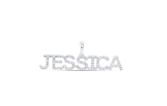10k 1/3 Cttw Diamond Jessica Pendant