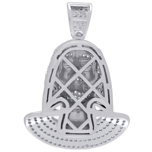 925 Sterling Silver Jesus Charm – Religious Pendant