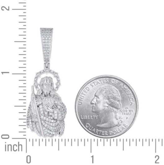 Sterling Silver St.Jude Charm