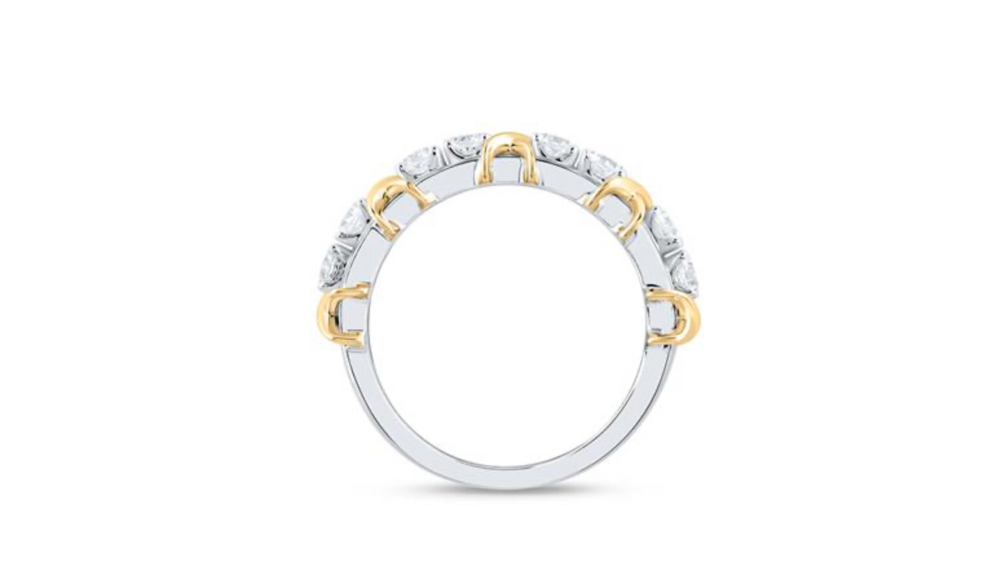 1 CTW Natural Diamond Fashion Band – Women’s Anniversary Ring