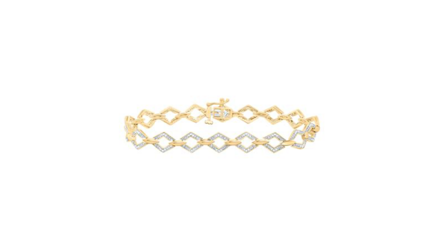 Ladies Diamond Bracelet – 1/4 CTW, 7-Inch