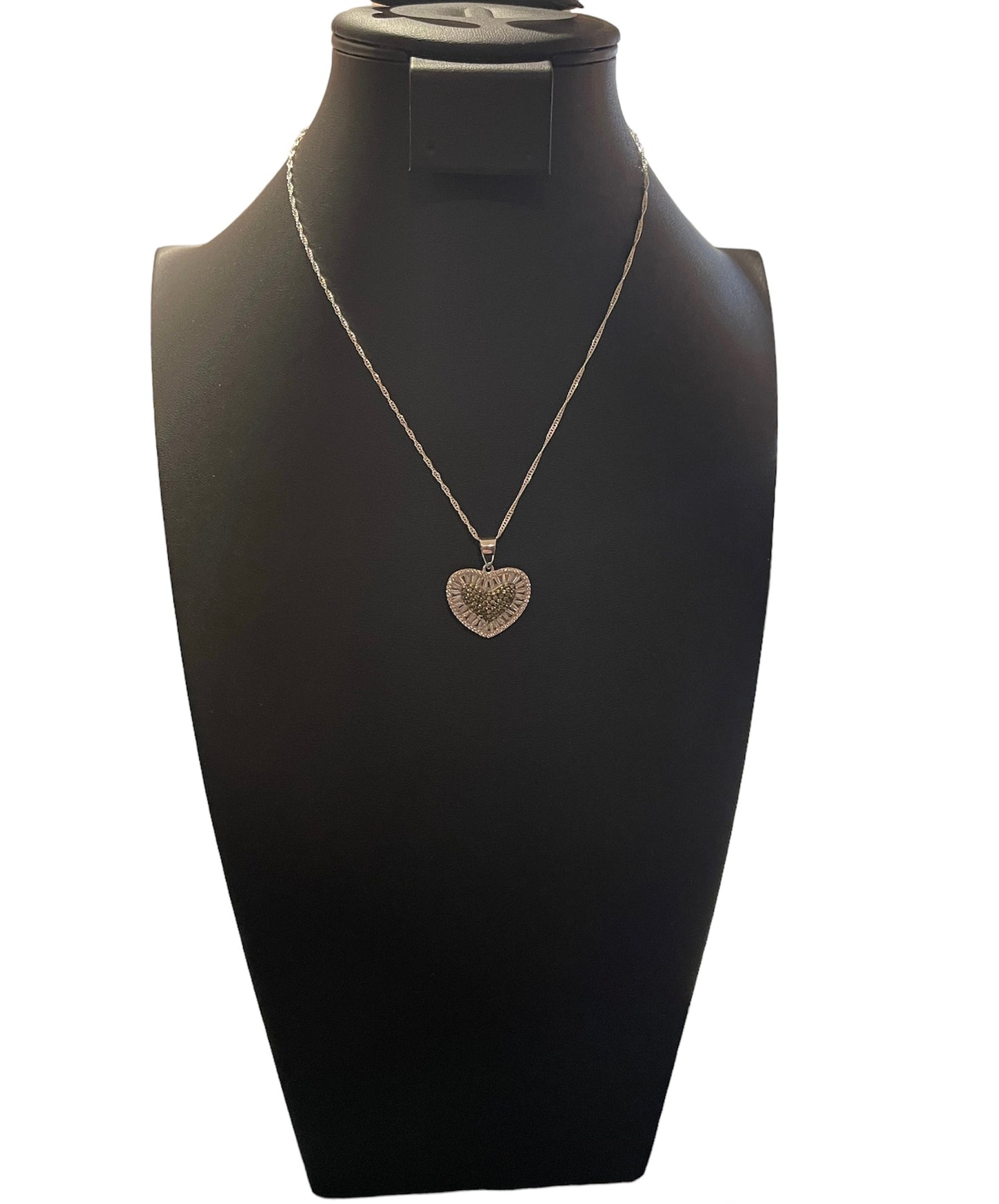 Sterling Silver Heart Necklace