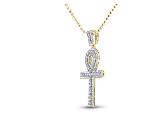 Ankh Cross Charm Pendant
