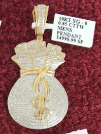 Money Bag Pendant