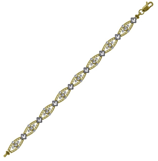 10kt Two-Tone Bracelet