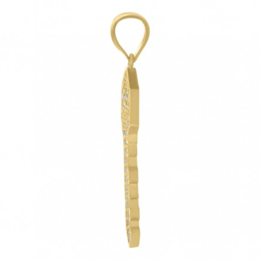 10kt Key Charm Pendant