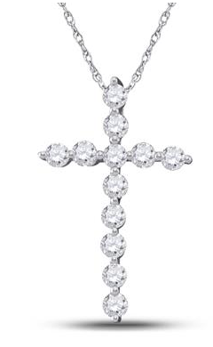 14K Cross Pendant