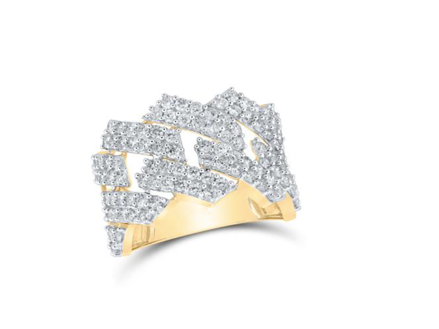 10K Link Band Ring