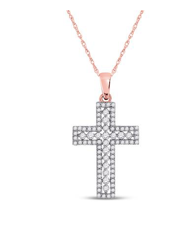 14K Cross Pendant
