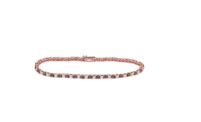 Rose Gold Tennis Bracelet