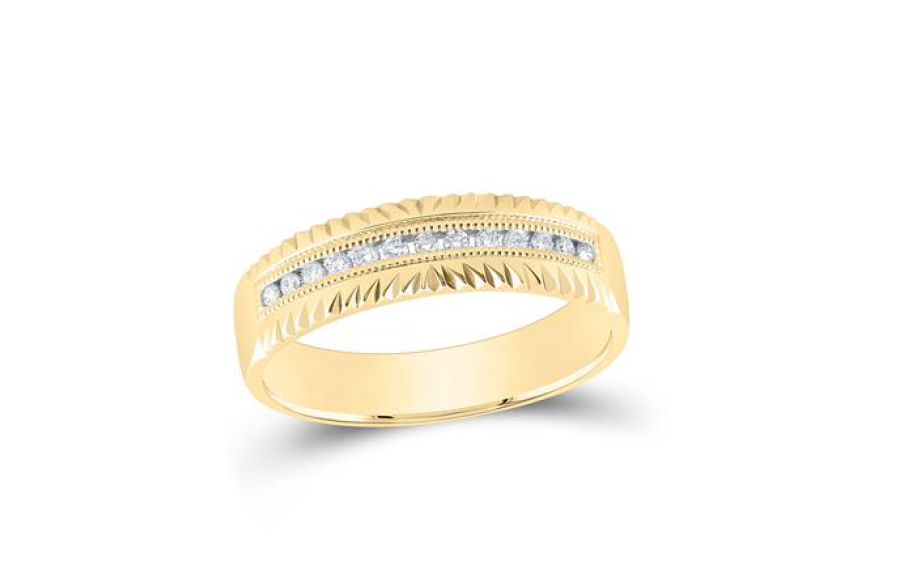 14K Diamond Cut Trio Set