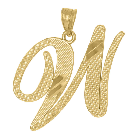 10K Cursive Initial "W"