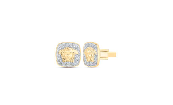 10K Medusa Cuff Link