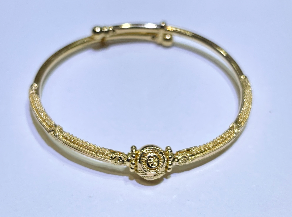 22K D/C Baby Bangles