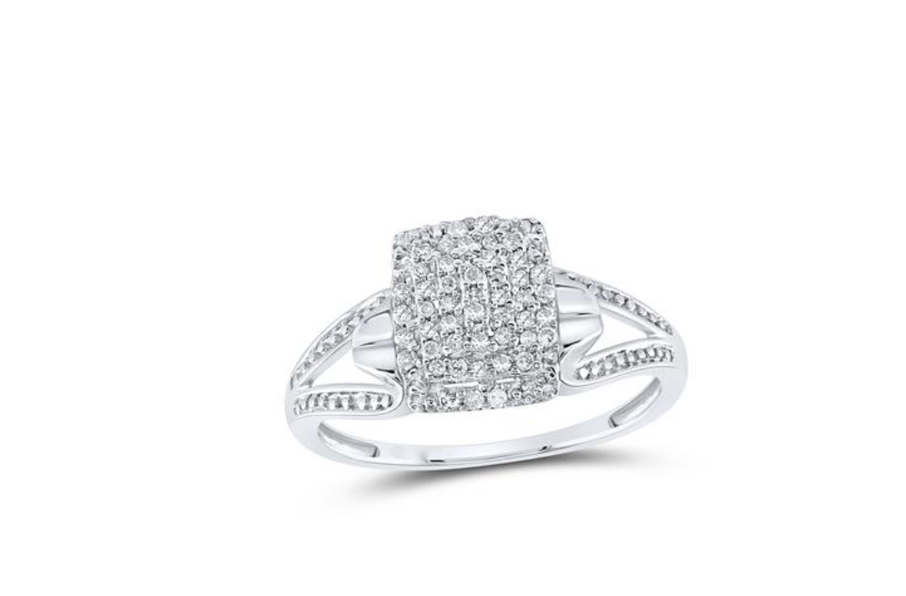 10K 1/3 Cttw Diamond Fashion Ring
