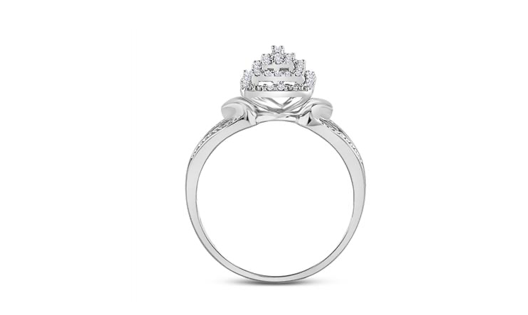 10K 1/3 Cttw Diamond Fashion Ring