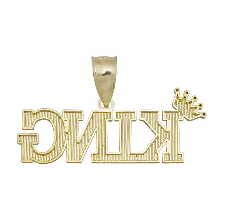 10K King Pendant