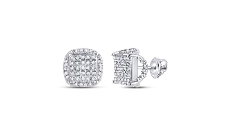 10K Diamond Earrings