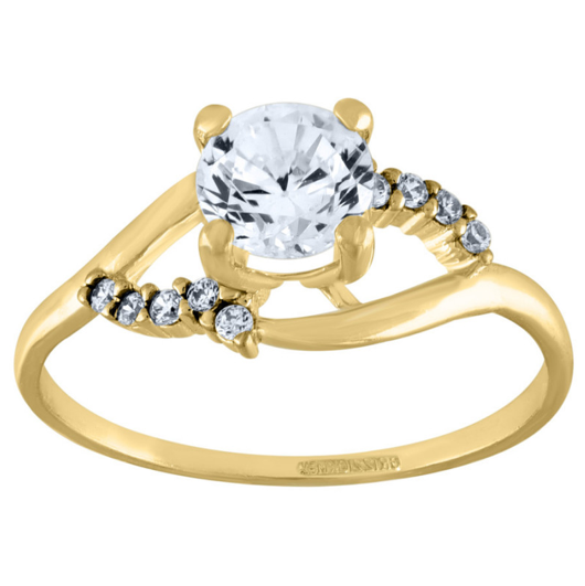 14K Gold Promise Ring